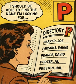 Logo For The Artists and Writers Section - Letter P