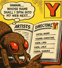 Logo For The Artists and Writers Section - Letter Y