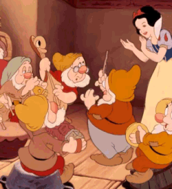 Still from Snow White and the seven dwarfs