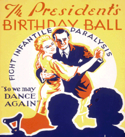 Poster for March of Dimes President Ball