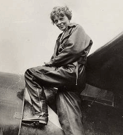 Photograph of Amelia Earhart