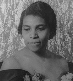 Photograph of Marian Anderson