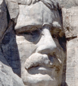 Image of Roosevelt At Mount Rushmore