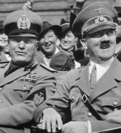 Hitler and Mussolini