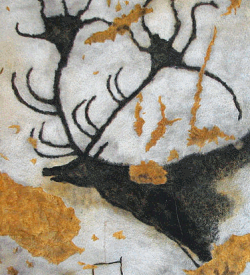 A giant deer from Lascaux