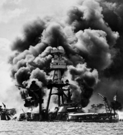 The 1941 attack on Pearl Harbor