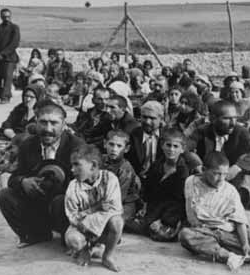 Prisoners in Belzec extermination camp