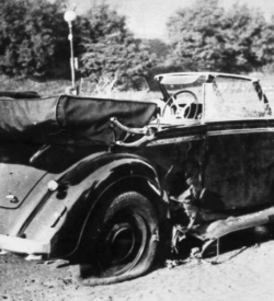 Car in which Heydrich was fatally injured