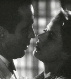 Bogart and Bergman in Casablanca