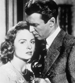 Donna Reed and James Stewart