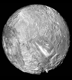 Miranda A Moon Of Uranus