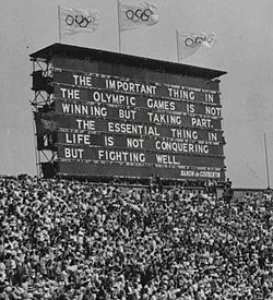 Opening of the XIV Olympic Games in London