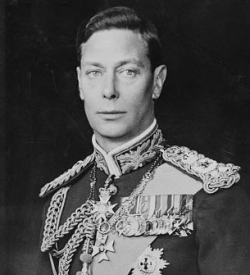 Formal portrait of George VI