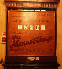 Board for The Mousetrap