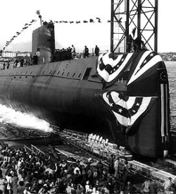 USS Nautilus the first nuclear-powered submarine