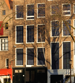 Photograph of Anne Franks' house
