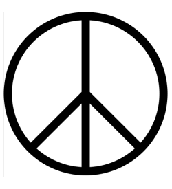 CND and peace symbol