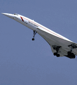 Concorde Flying