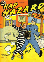 Cover For Hap Hazard Comics