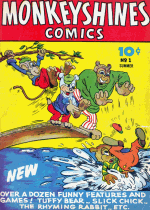 Cover For Monkeyshines Comics