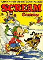 Cover For Scream Comics