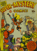 Cover For Super-Mystery Comics
