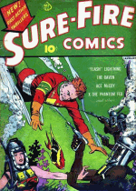 Cover For Sure-Fire Comics