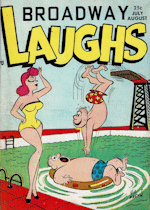 Cover For Broadway Laughs