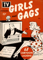 Cover For TV Girls and Gags