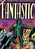 Cover For Fantastic Comics