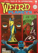 Cover For Weird Planets
