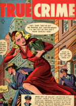 Cover For True Crime Comics