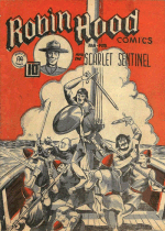 Cover For Robin Hood Comics