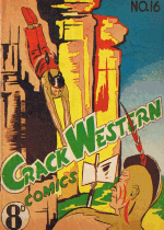 Cover For Crack Western Comics