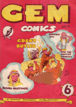 Cover For Gem Comics