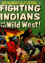 Cover For Fighting Indians of the Wild West!