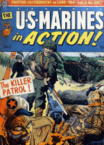 Cover For U.S. Marines in Action