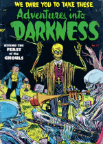 Cover For Adventures Into Darkness