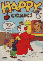 Cover For Happy Comics