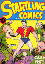 Cover For Startling Comics