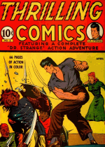 Cover For Thrilling Comics