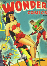 Cover For Wonder Comics