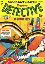 Cover For Keen Detective Funnies