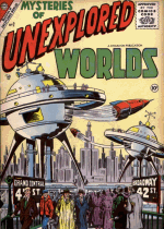Cover For Mysteries of Unexplored Worlds
