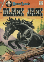 Cover For Rocky Lane's Black Jack