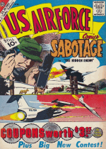 Cover For U.S. Air Force Comics