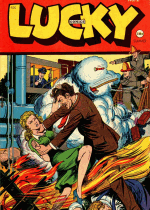 Cover For Lucky Comics