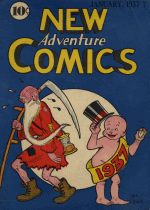 Cover For New Adventure Comics