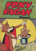 Cover For Foxy Fagan Comics