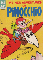 Cover For New Adventures of Pinocchio
